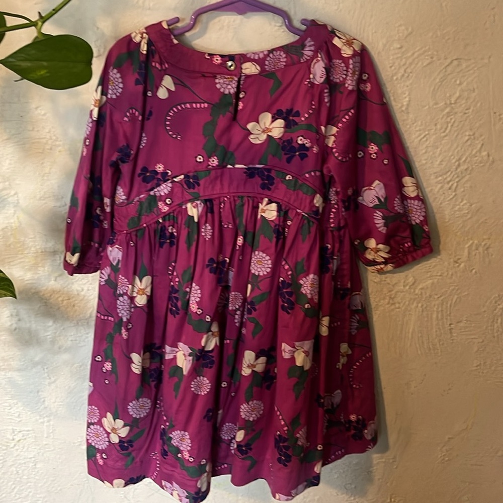 Tea Collection Floral Pink Dress - Picture 5 of 6